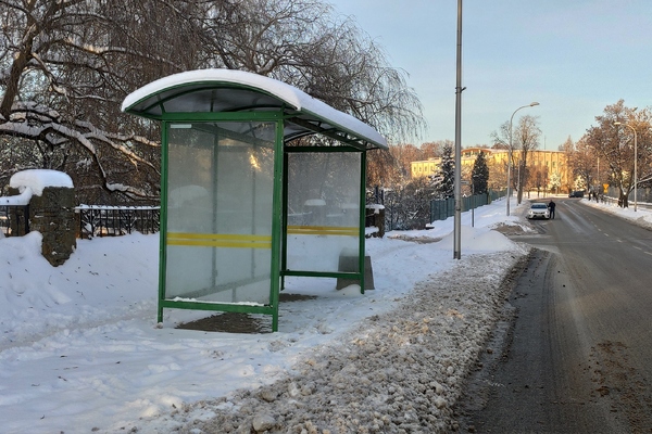 Przystanek autobusowy dla linii 44