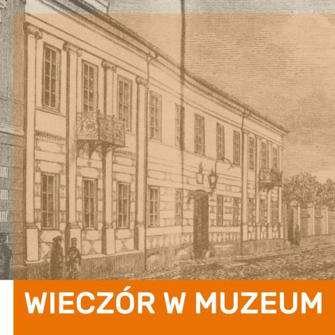 grafika z budynkiem Muzeum Historii Kielc