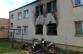 Pożar na Białogonie. Pomoc Miasta dla mieszkańców