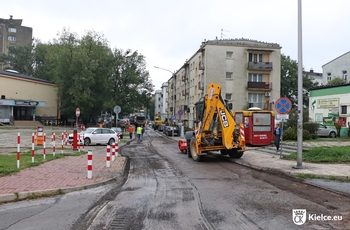 remont ul. Panoramicznej, pracują drogowcy