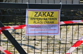 Place zabaw i siłownie plenerowe zostały zamknięte