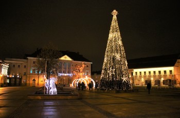Świąteczny klimat w centrum Kielc