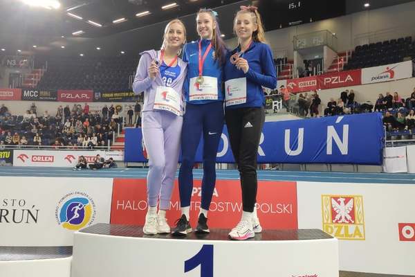 Dwa medale Karoliny Młodawskiej w Halowych Mistrzostwach Polski