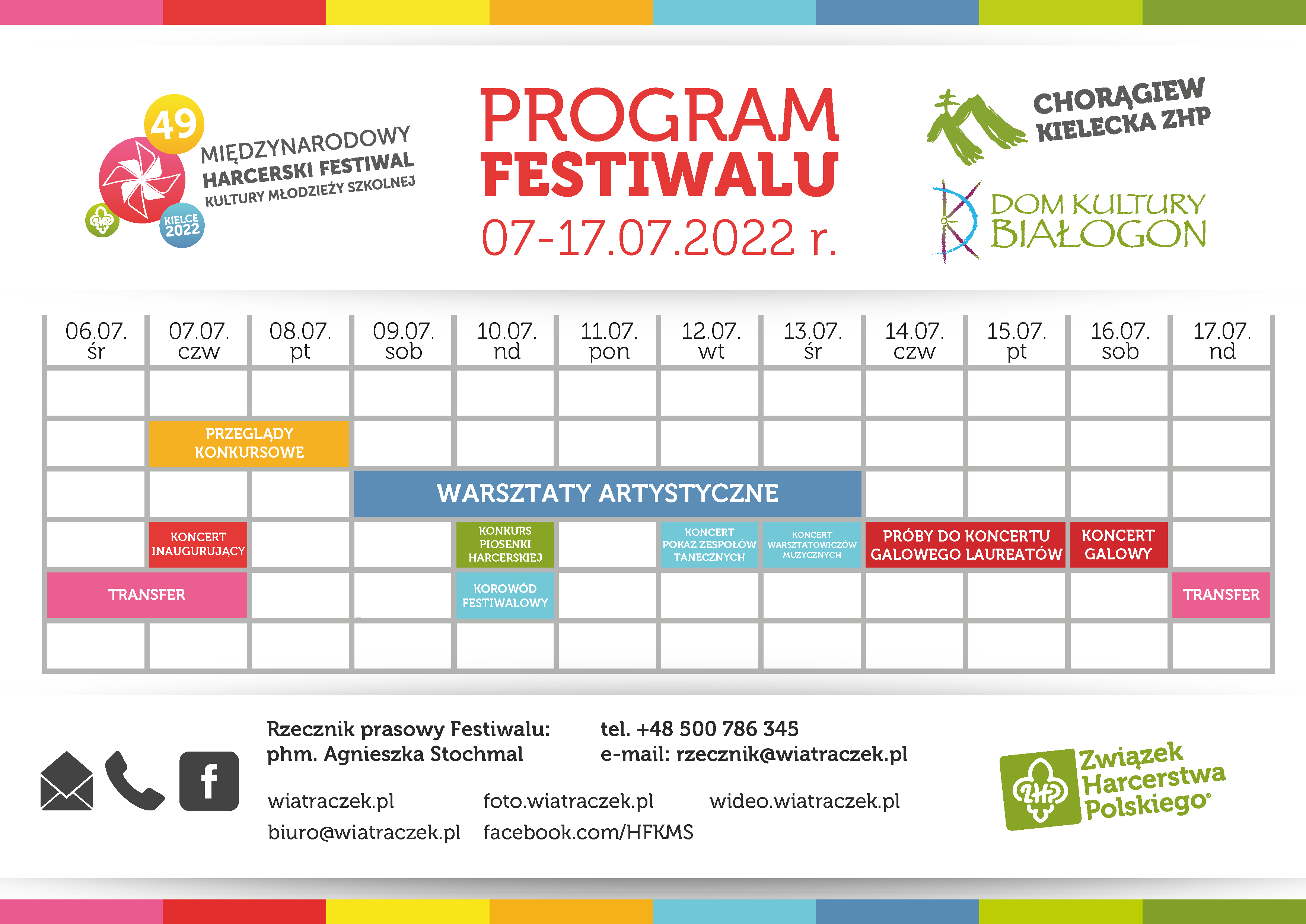 Program Festiwalu