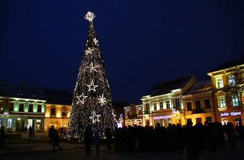 Bożonarodzeniowa iluminacja Rynku - 2013 r.