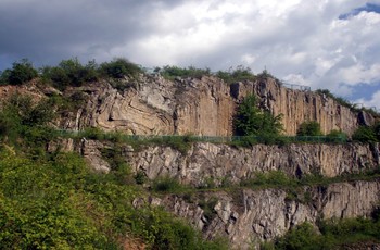 Widok na zachodnią ścianę rezerwatu
