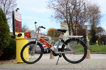 Kielczanie chętnie korzystają z miejskiej wypożyczalni rowerów